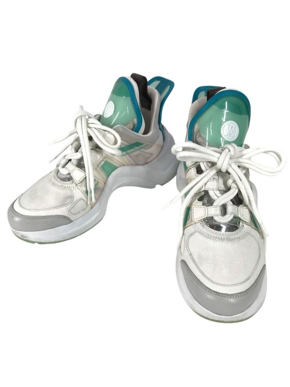 Louis Vuitton Sneakers Akrite Leather White - Picture 1 of 9